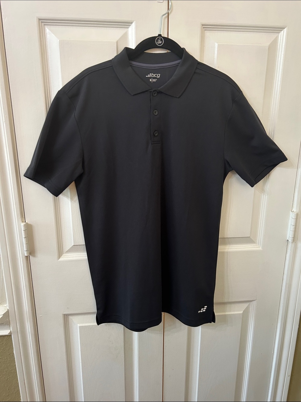 BCG Black Performance Polo Shirt Adult Small